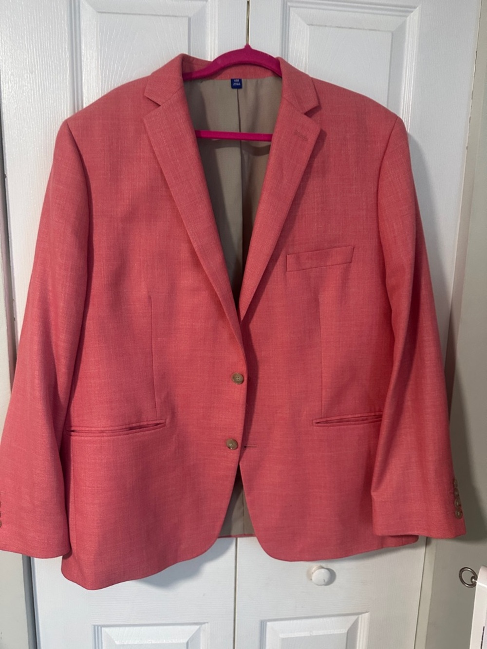 Apt. 9 Coral Pink Men's Sport Coat Blazer